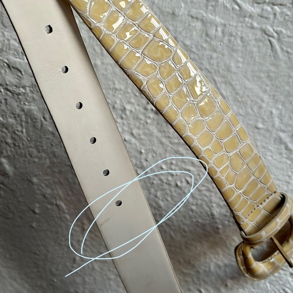 FRENCH GIRLS 🥖 Paloma Wool Faux Snakeskin Belt (S/M) - Picture 2 of 10